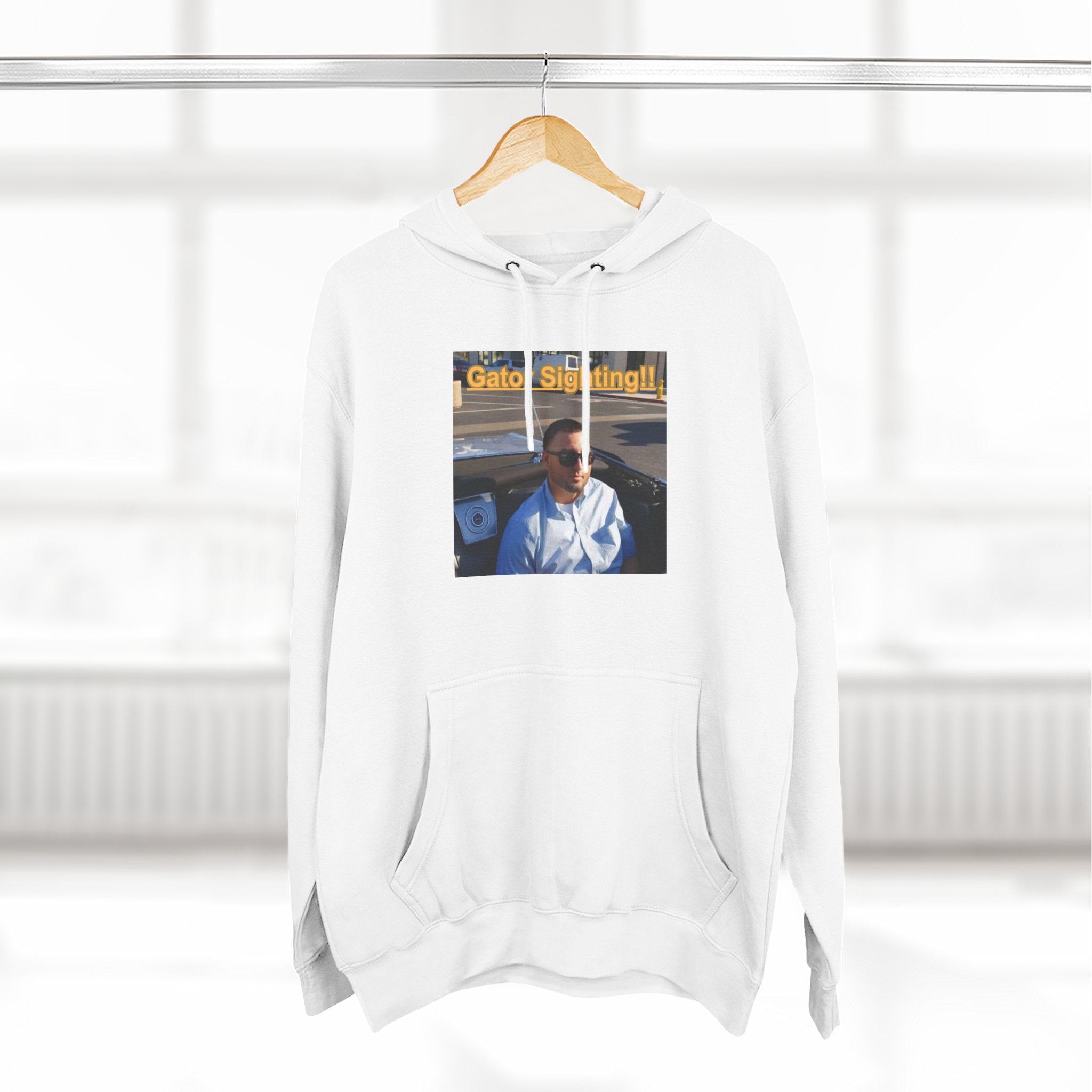 GATOR Sighting  Hoodie — "Gator Sightings!!" Graphic Fleece Pullover